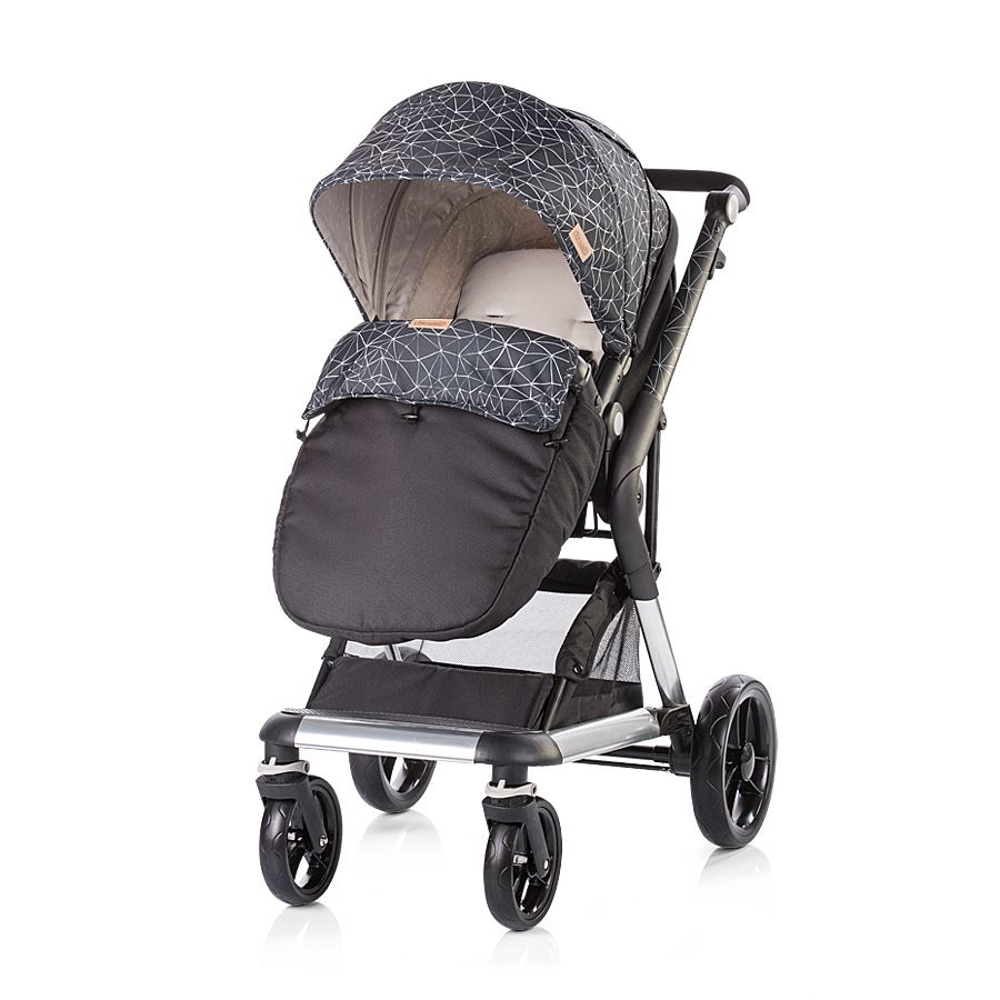 Комбинирана количка Фюжън 2 в 1 бежова