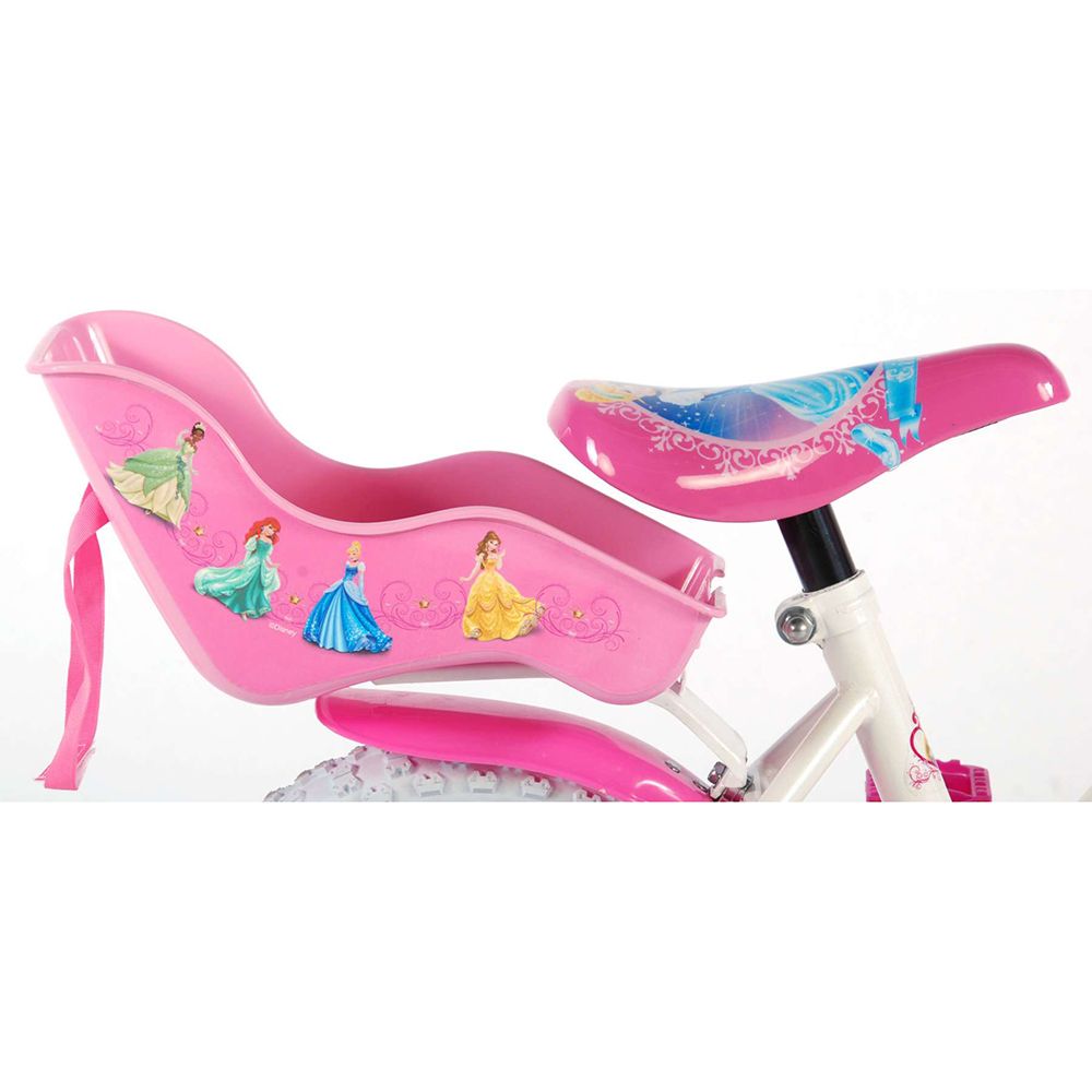 Детски велосипед, Принцеси, с помощни колела, 12 инча