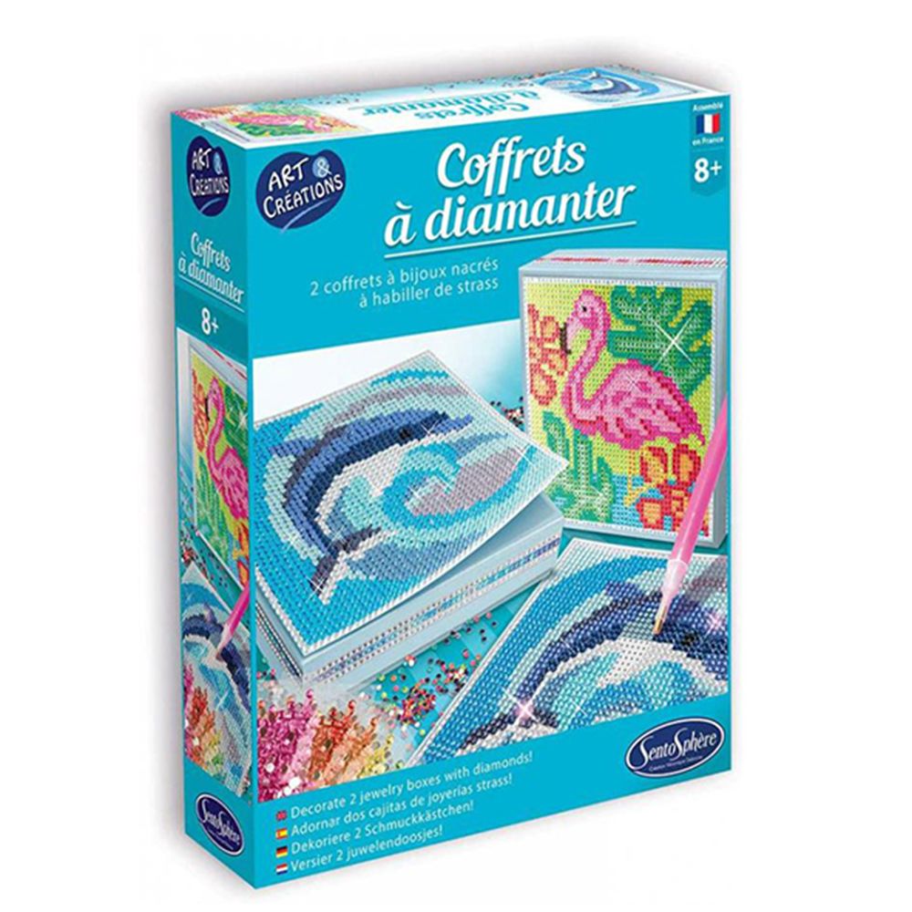 SentoSphere, Направи си сама кутийка за бижута,с камъчета