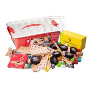 Дървен конструктор в кутия, 218 части