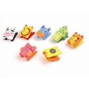 Дървен клипс с магнит, Животни