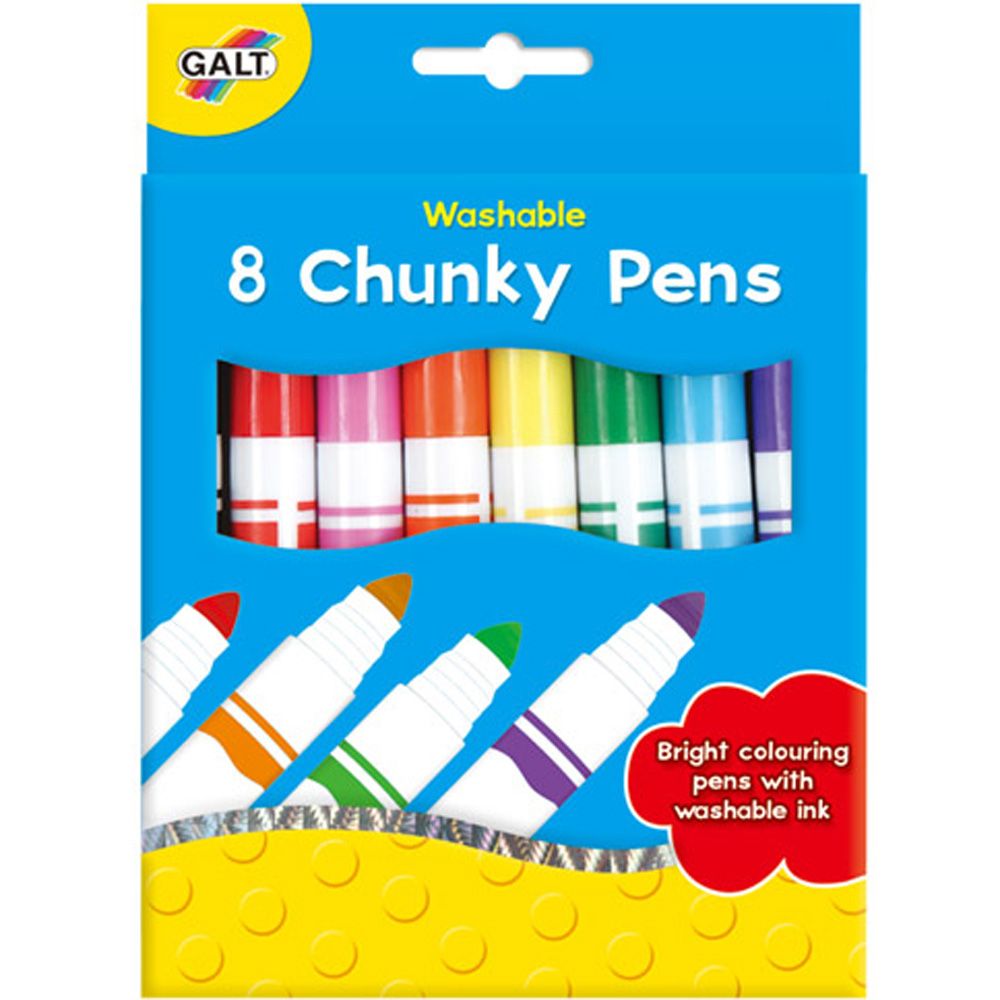Galt Toys, Миещи се флумастери, 8 броя