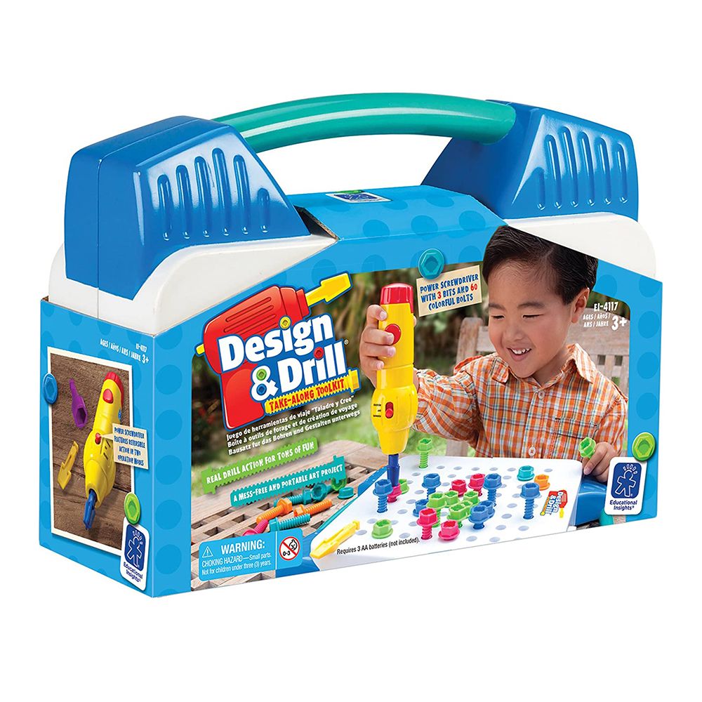 Образователна игра, Мозайка с винтоверт в куфарче