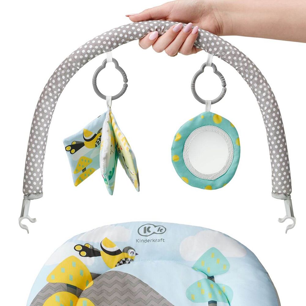 Музикален шезлонг с вибрации, MILYFUN