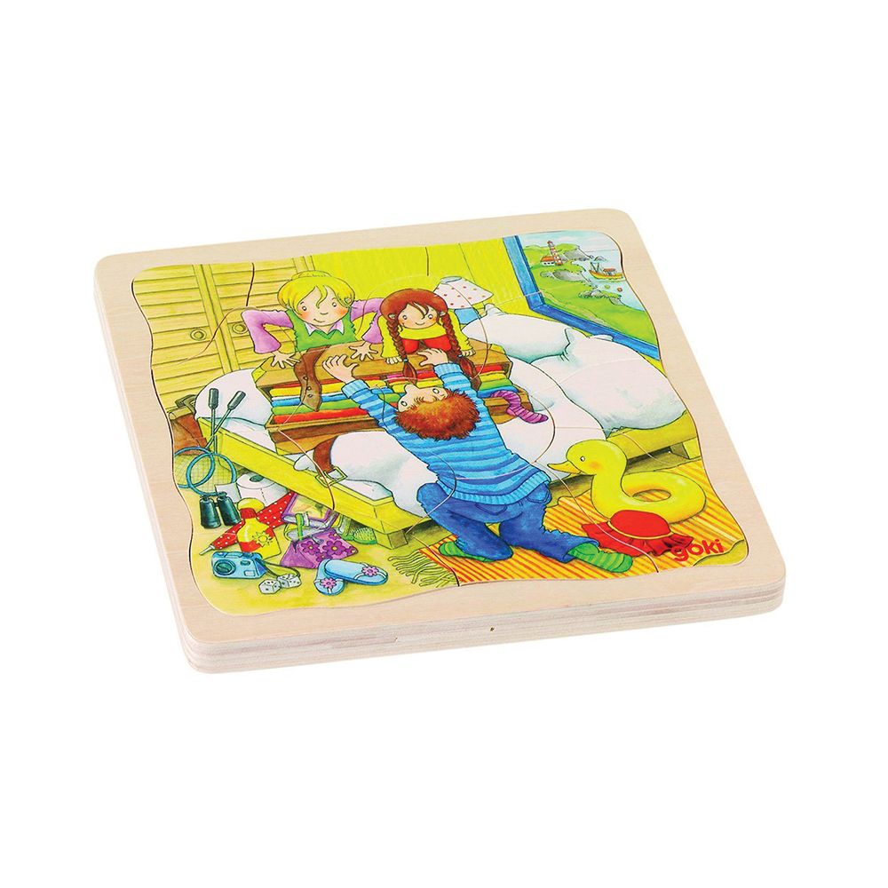 Goki, Многослоен пъзел, Ваканция"