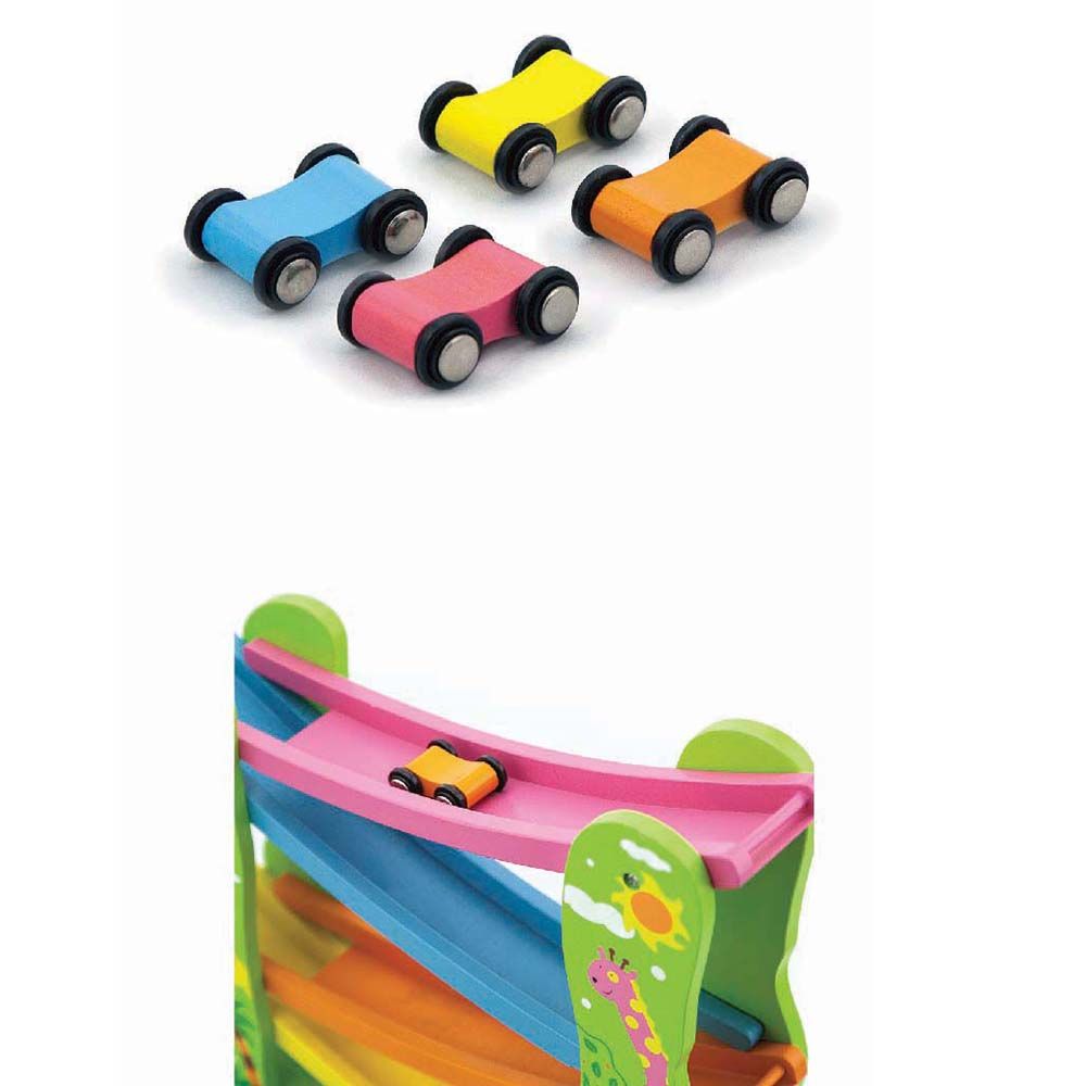 Дървено роли с колички, Джунгла