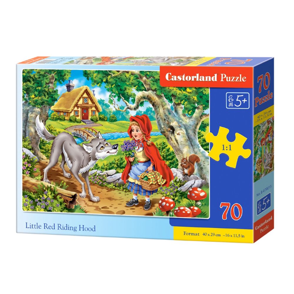 Castorland, Червената шапчица, пъзел 70 чаcти