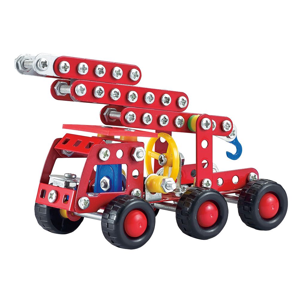 Метален конструктор, Пожарни камиони, 7 в 1