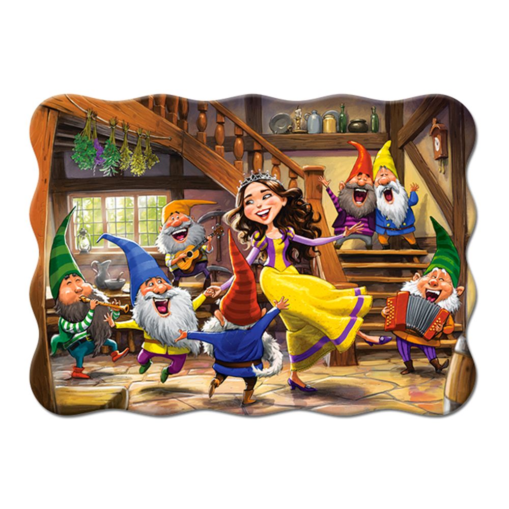 Снежанка и седемте джуджета, пъзел 30 части