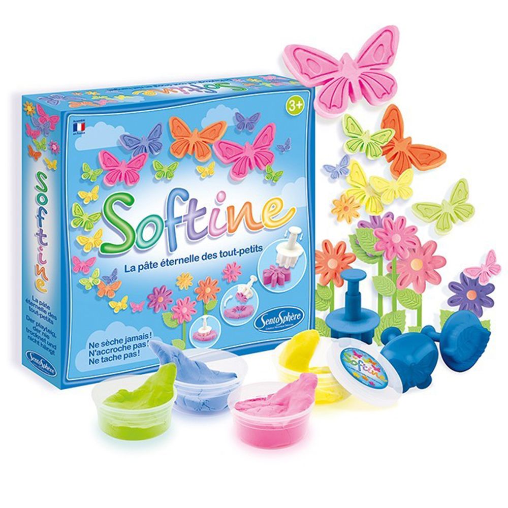 Kомплект за моделиране, Цветя и пеперуди