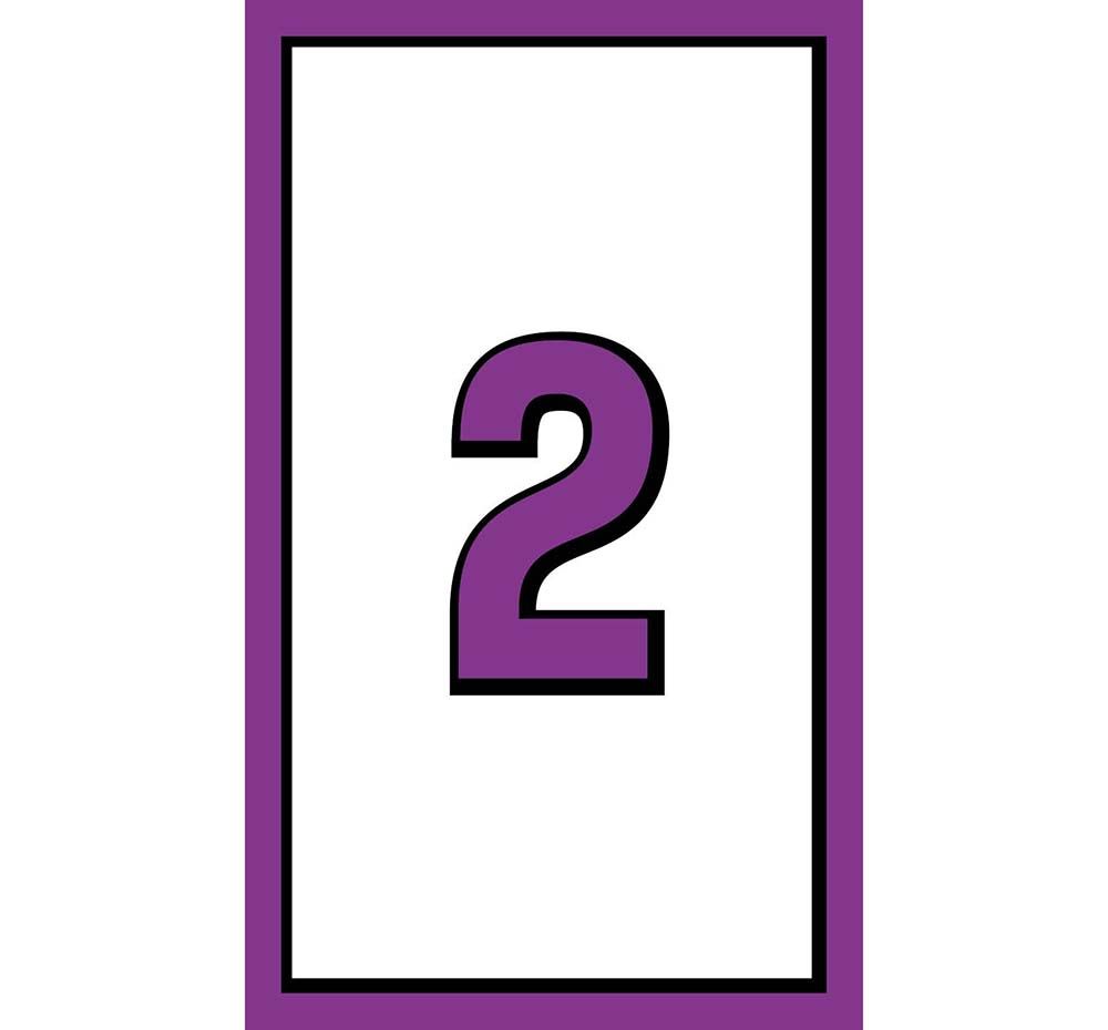 Активни карти, Числата