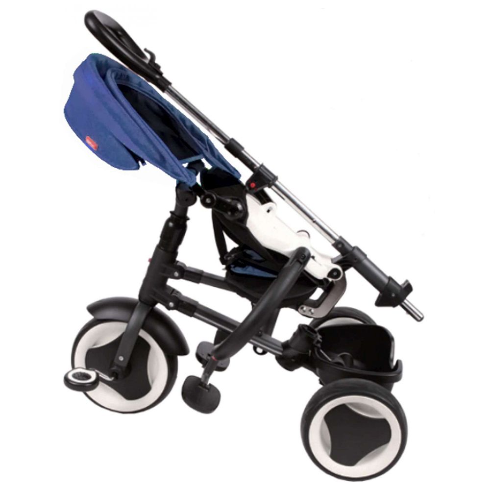 Сгъваема Триколка Rito Deluxe 3 в 1, синя