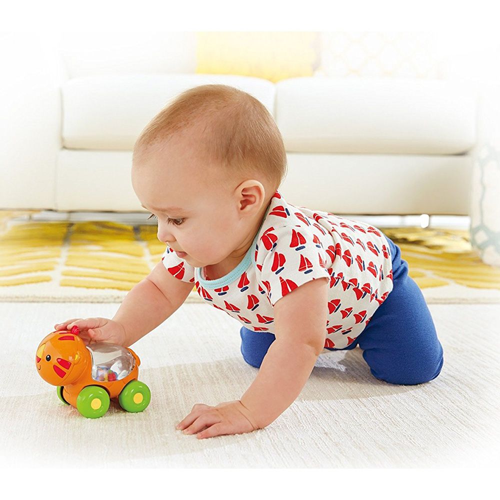 Бебешка играчка за бутане, Тигърче