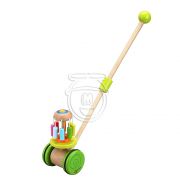 Дървена играчка за бутане, Цвете