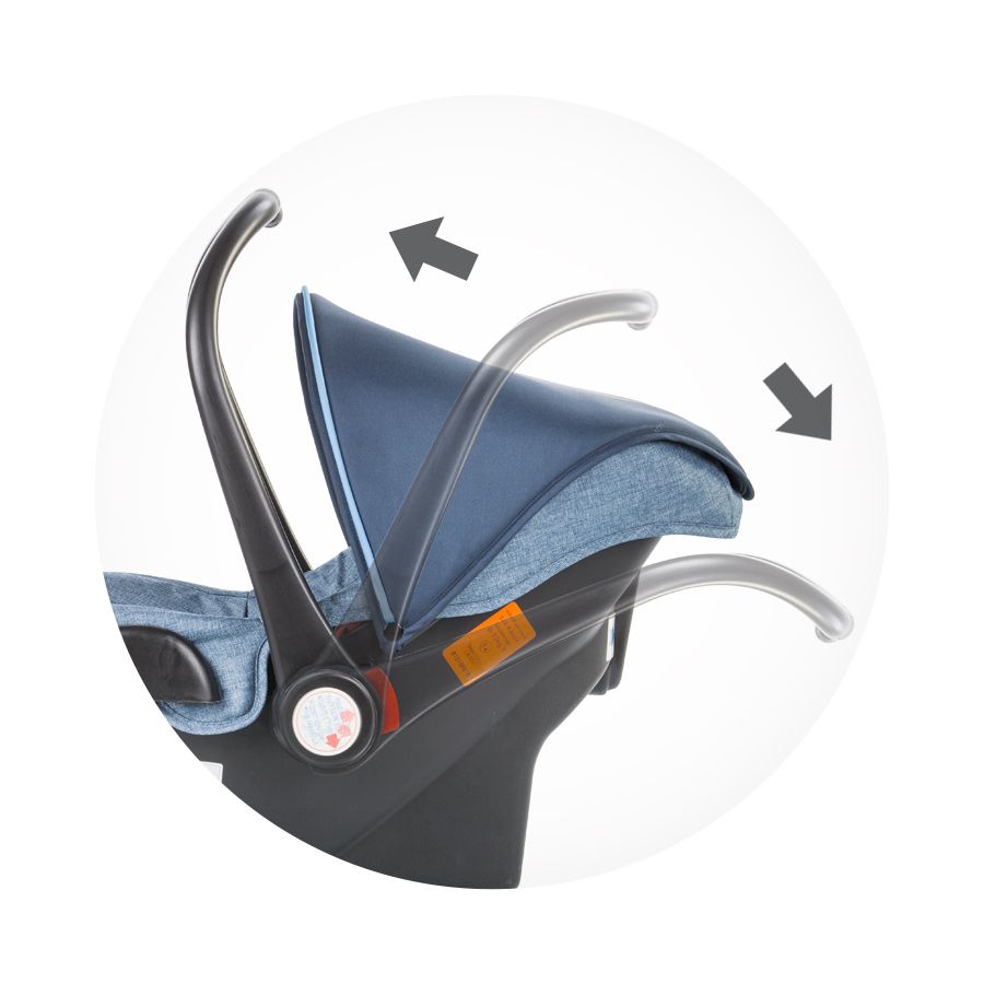 Комбинирана количка Авеню 3 в 1 в цвят нейви