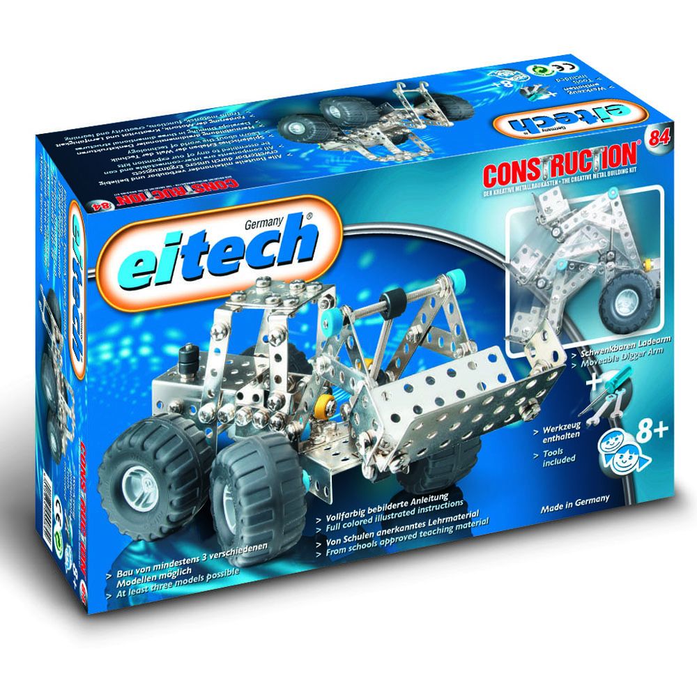 Eitech, Метален конструктор, Горски машини - 3 модела, 200 части