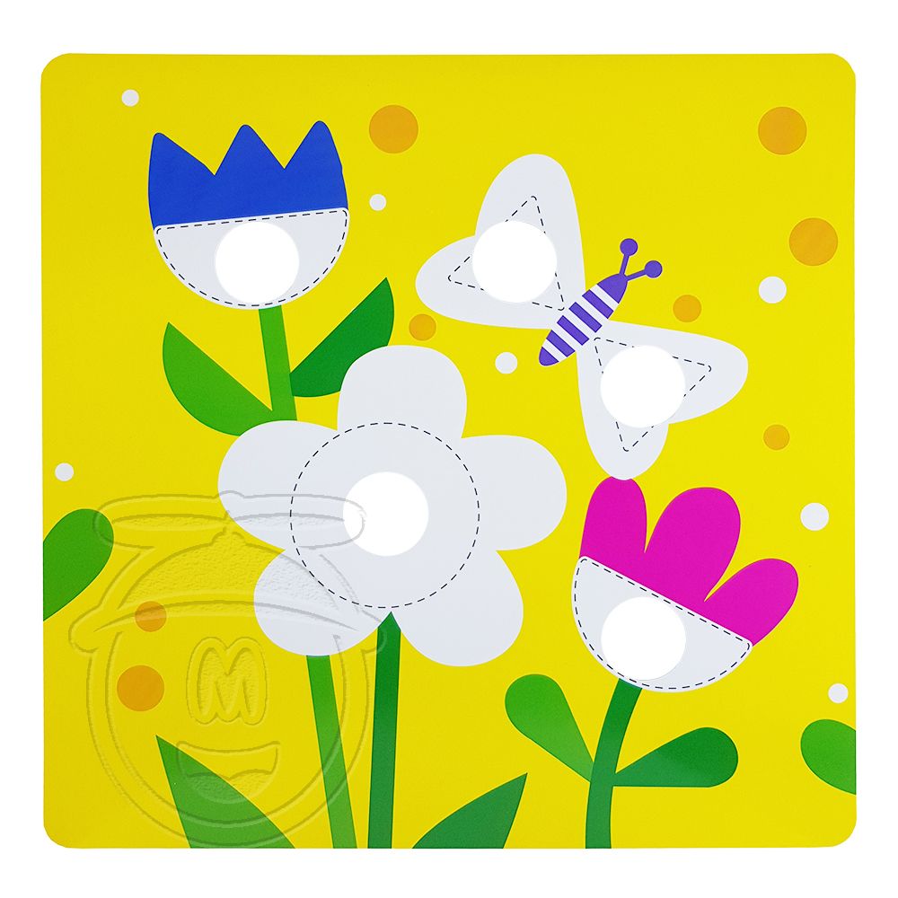 Бебешка мозайка, Цветове и форми