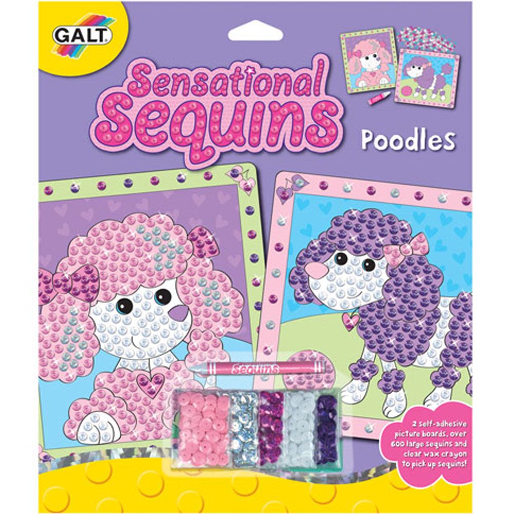 Galt Toys, Изкуство с пайети "Пудели"