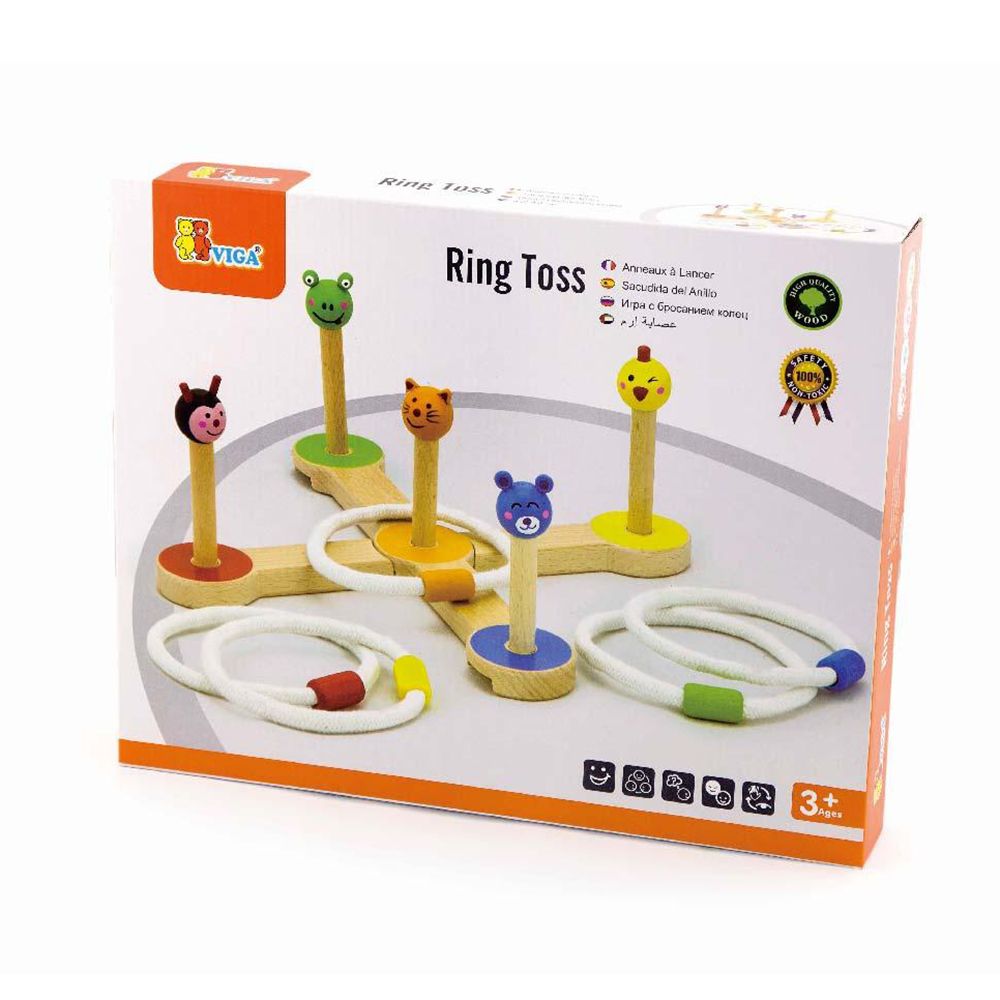 Дървена игра с рингове, Забавни животни