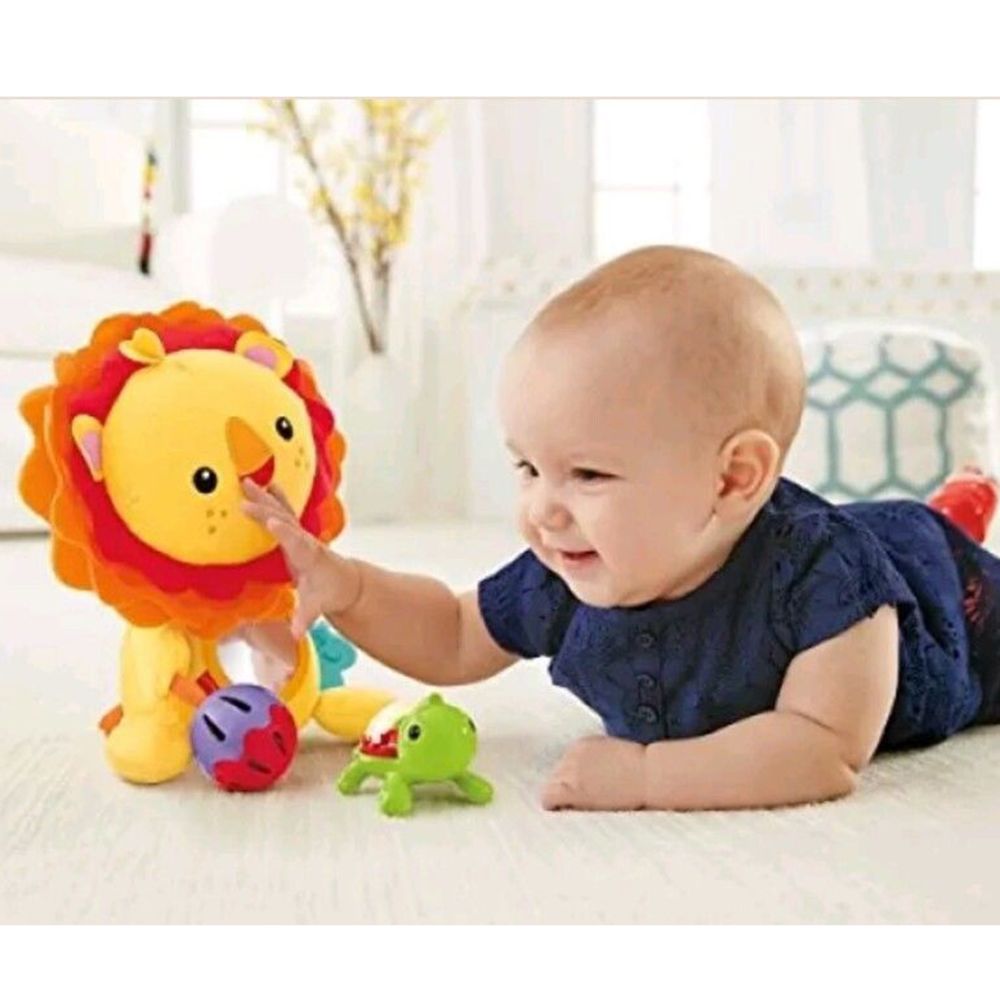 Бебешка играчка за активни занимания, Лъвче