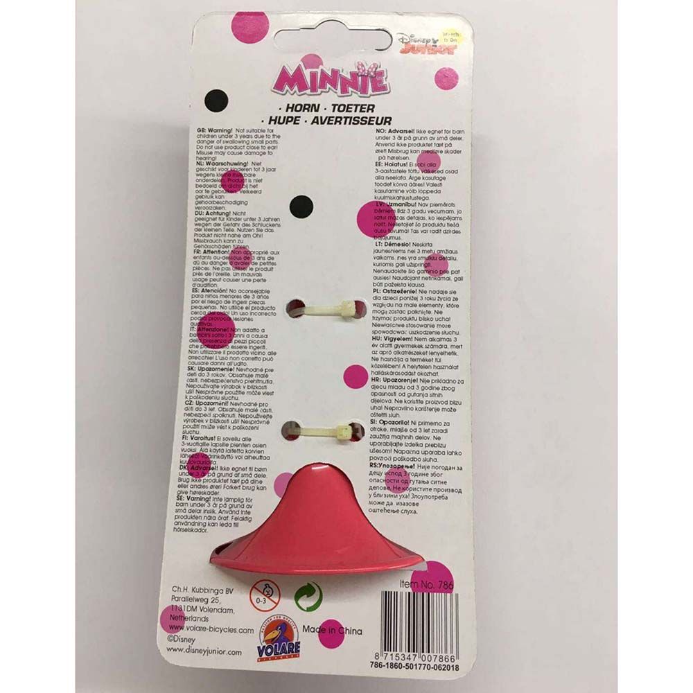 Тромба за детски велосипед, Мини Маус