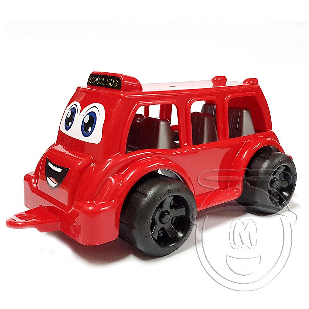 TechnoK toys, Пластмасов автобус, червен
