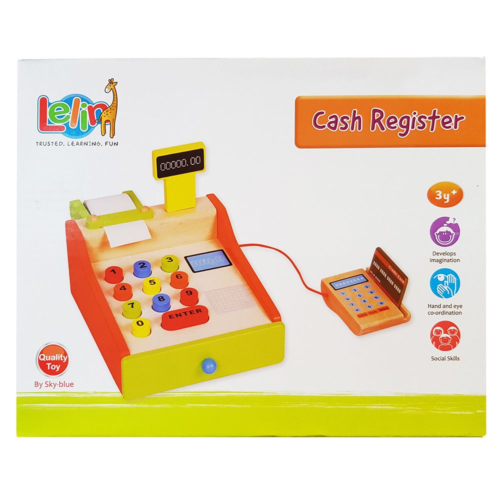 Детски касов апарат, с пос терминал