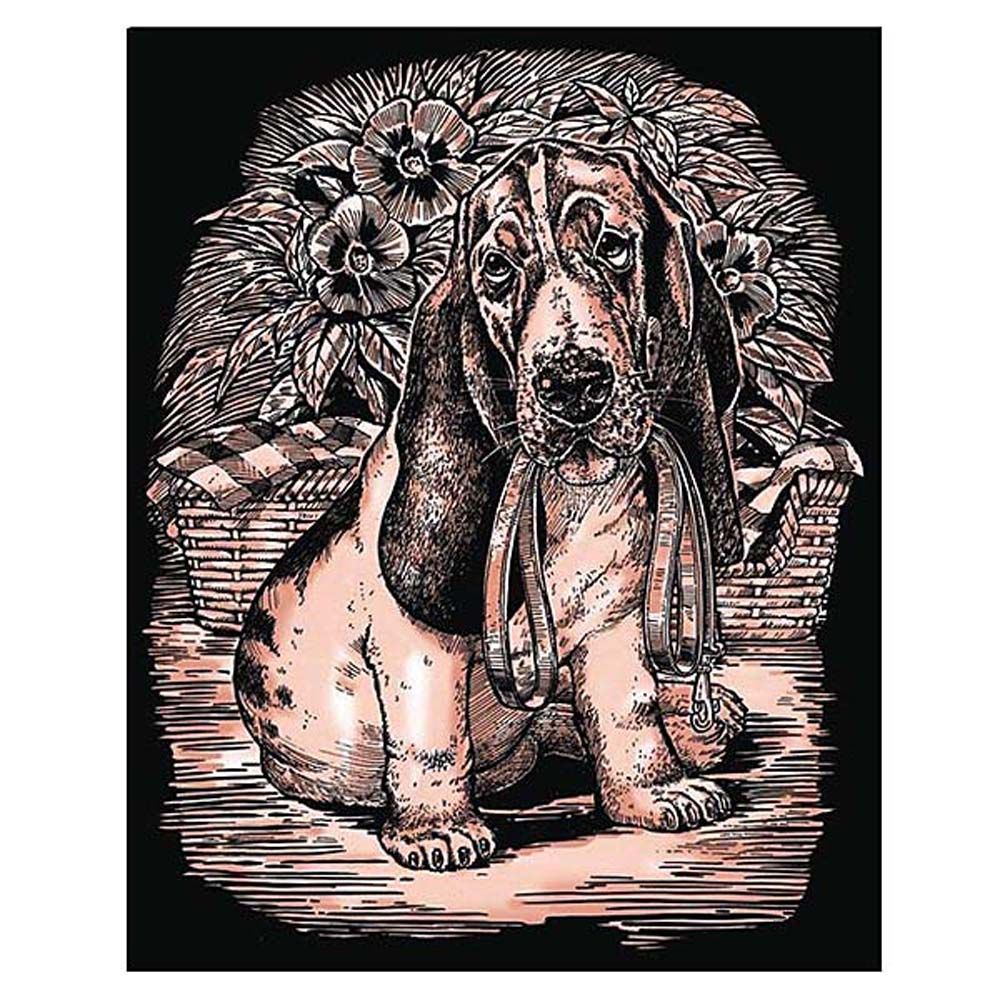 KSG crafts, Гравиране на медна основа, Басет