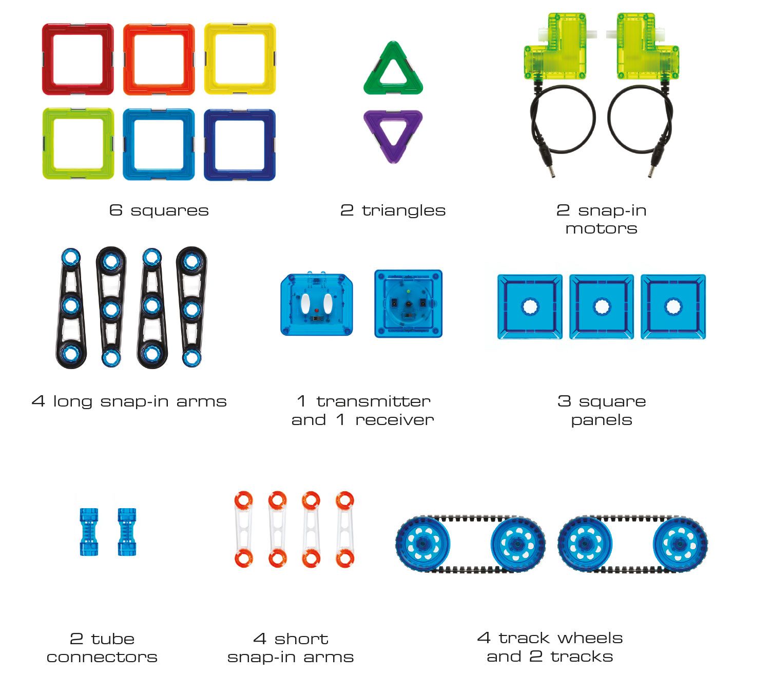 Магнитен конструктор, MOON LANDER, с дистанционно управление