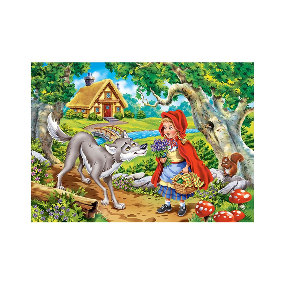 Червената шапчица, пъзел 60 части