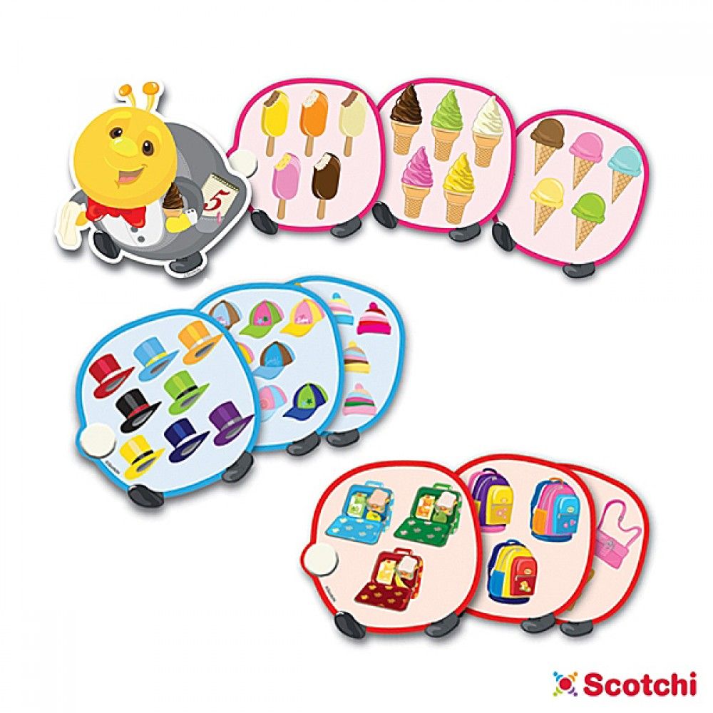 Цифрова гъсеничка - Велкро