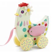 Играчка за дърпане, Госпожа Кокошка