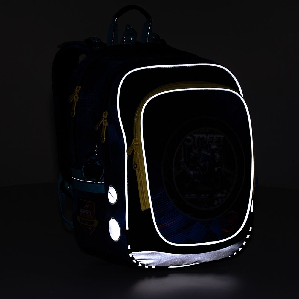 Анатомична ученическа раница, Живот на скорост