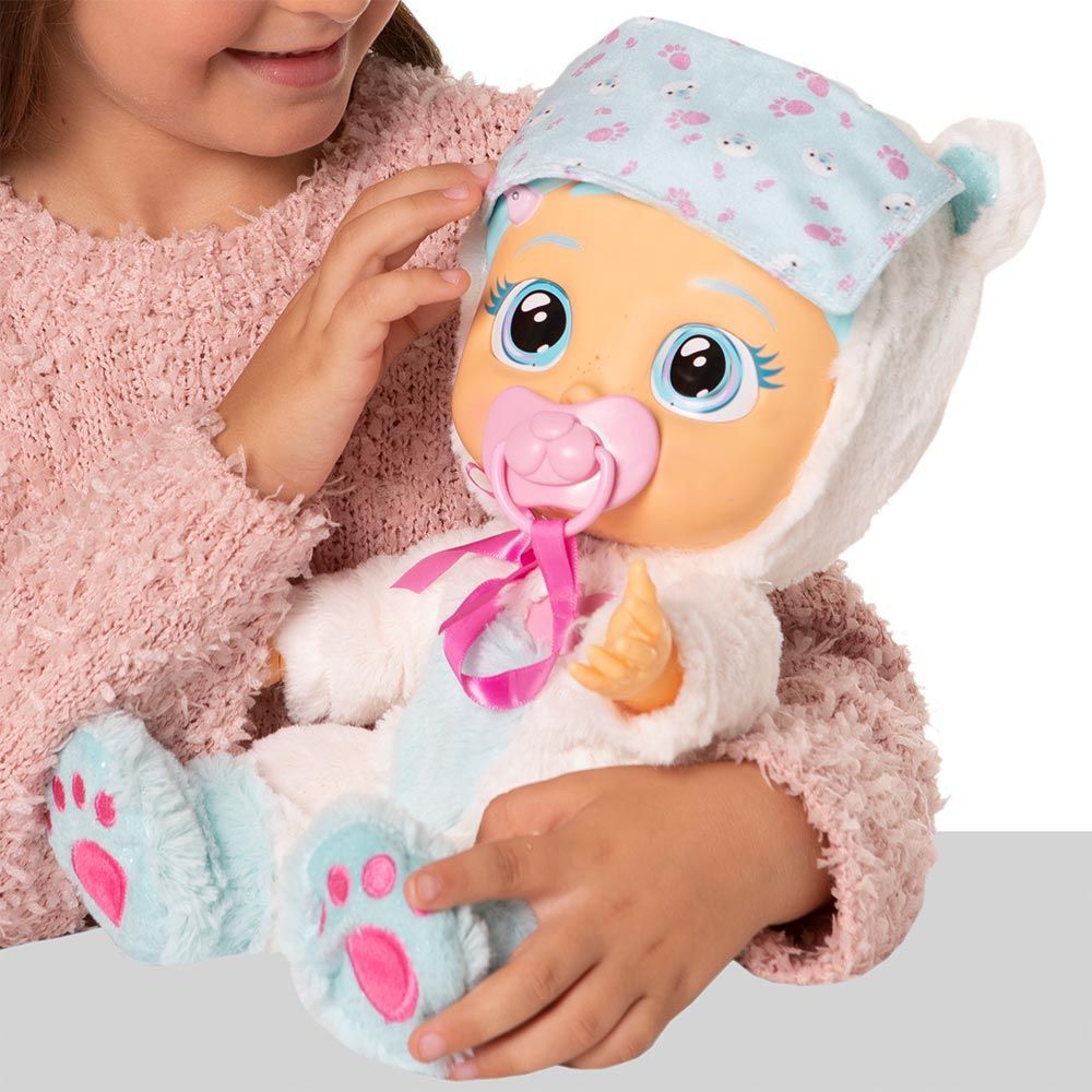 Болно бебе - плачеща кукла Кристал