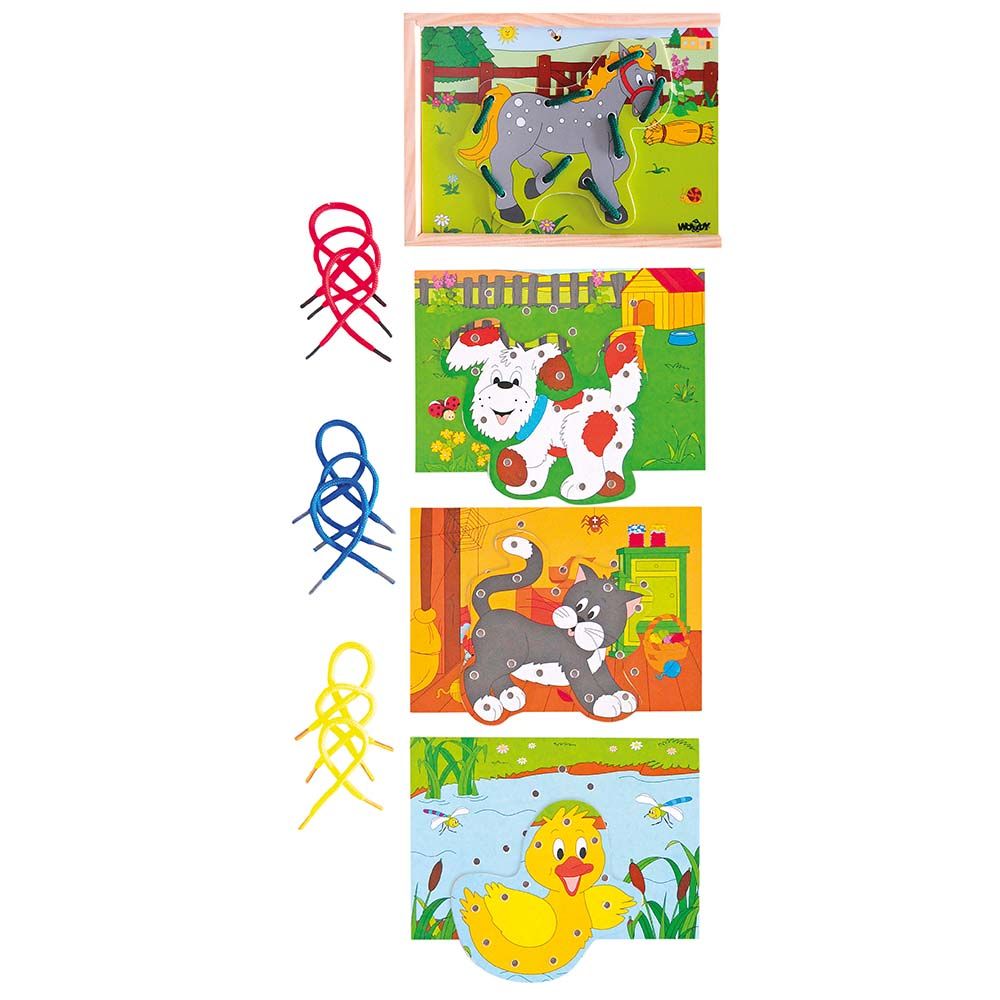 Животни за шиене в кутия