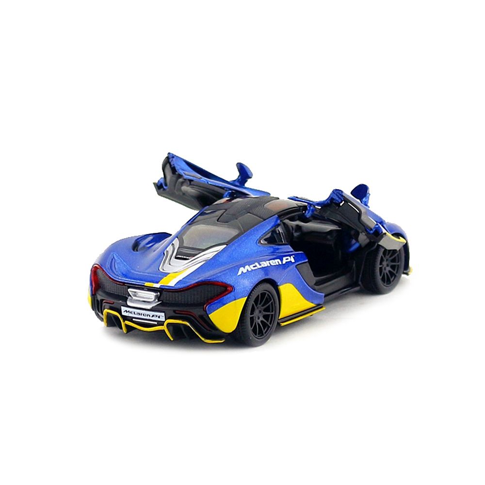 Метална кола, MaClaren 675 LT, синя
