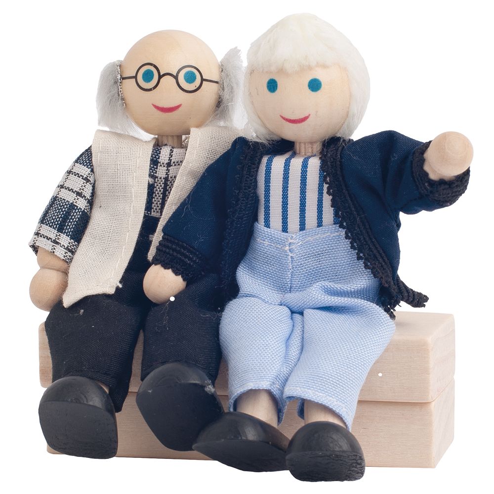 Дървени кукли - семейство