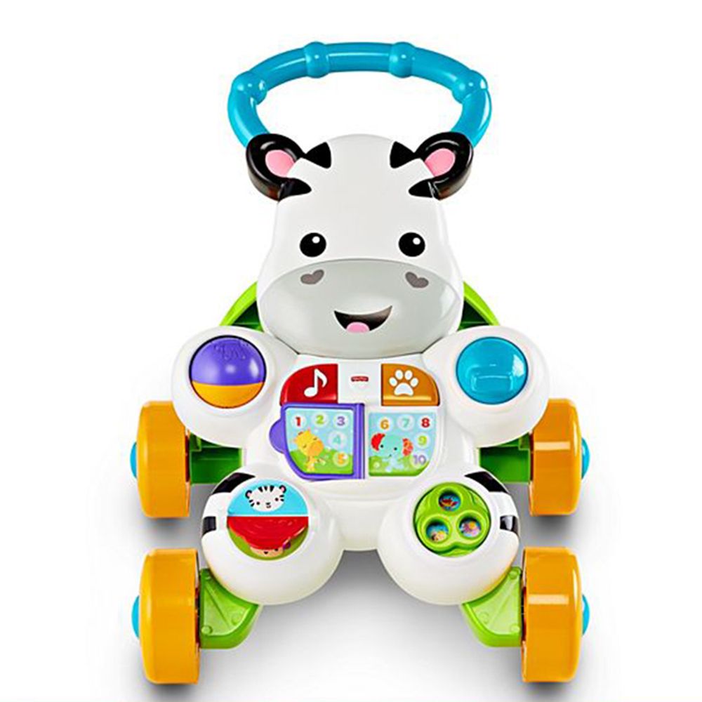 Бебешка проходилка с активни занимания, Зебра