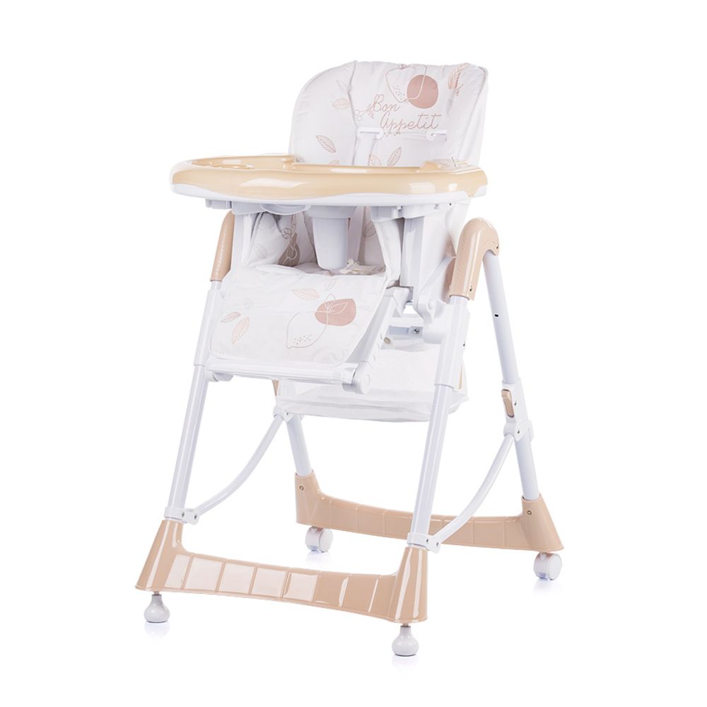 Chipolino, Стол за хранене Комфорт плюс, бежово