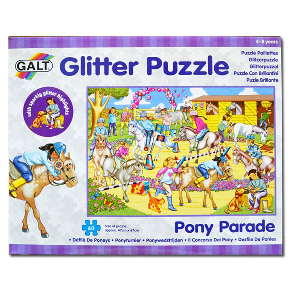 Galt Toys, Блестящ пъзел Понита