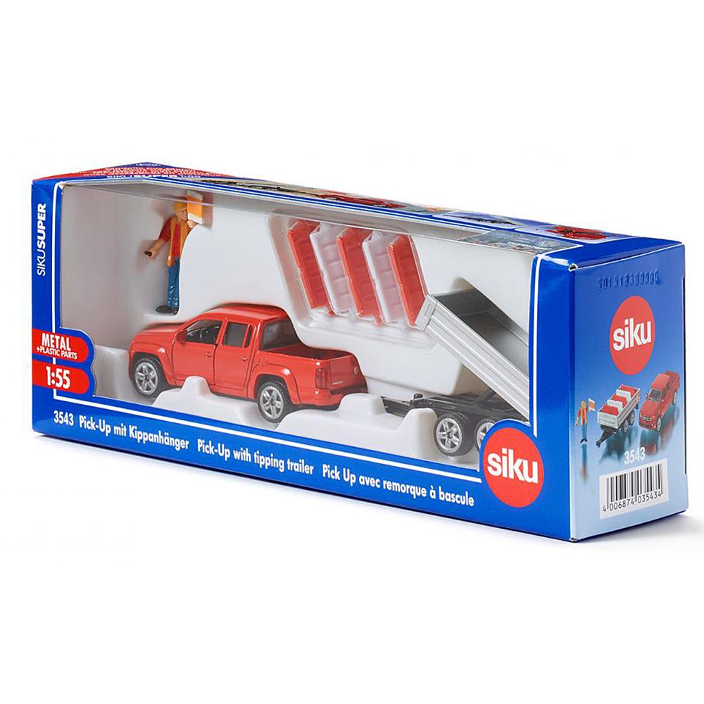 Пикап VW Amarok с ремарке и конуси