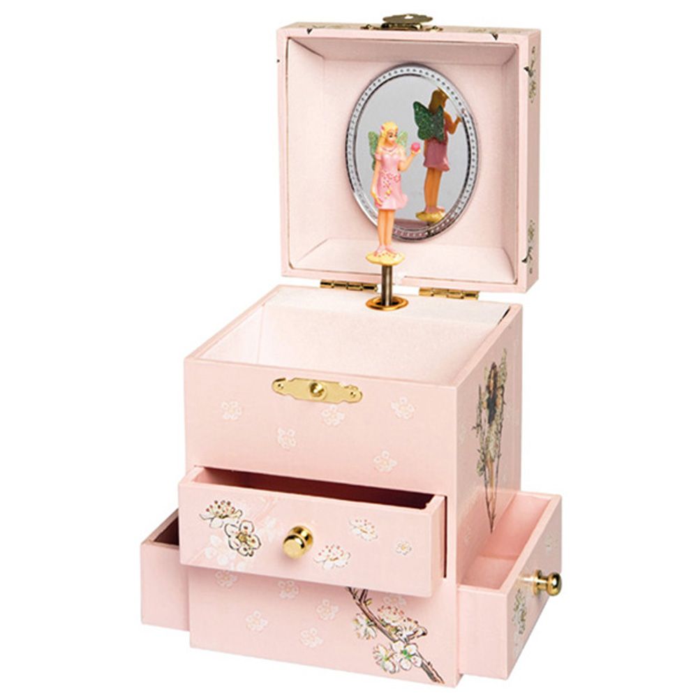 Trousselier, Светеща в тъмното музикална кутия с чекмеджета, Феята на цветята