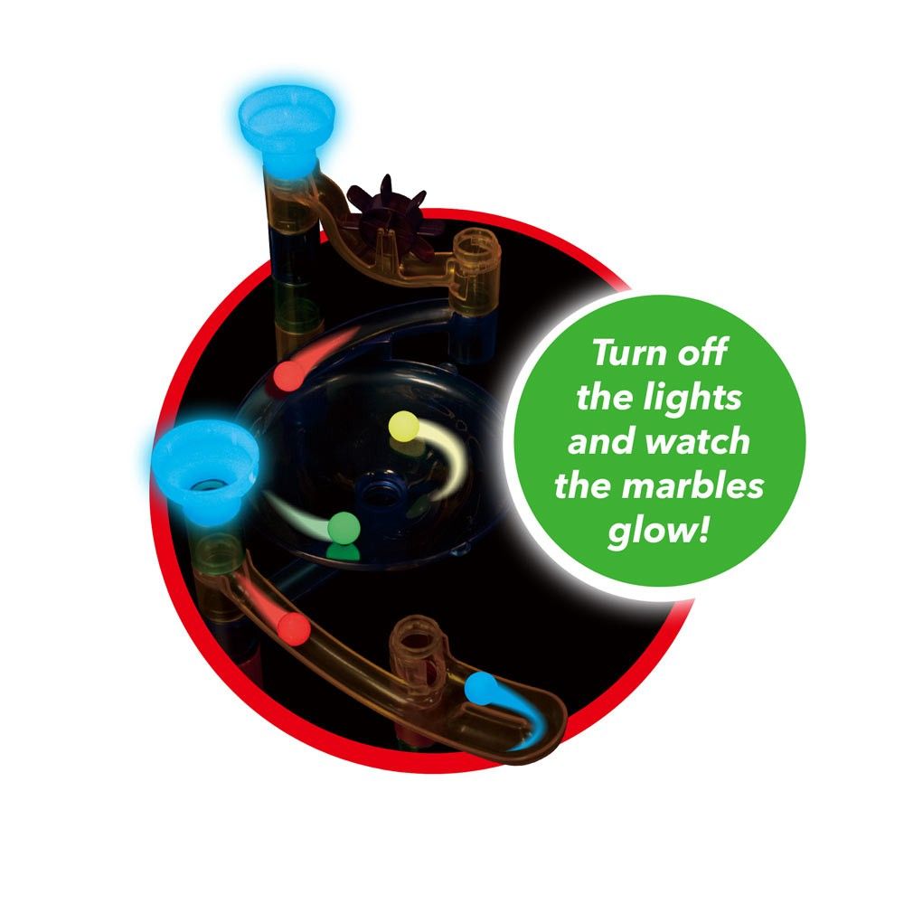 Супер писта със светещи топчета, Glow Marble Run