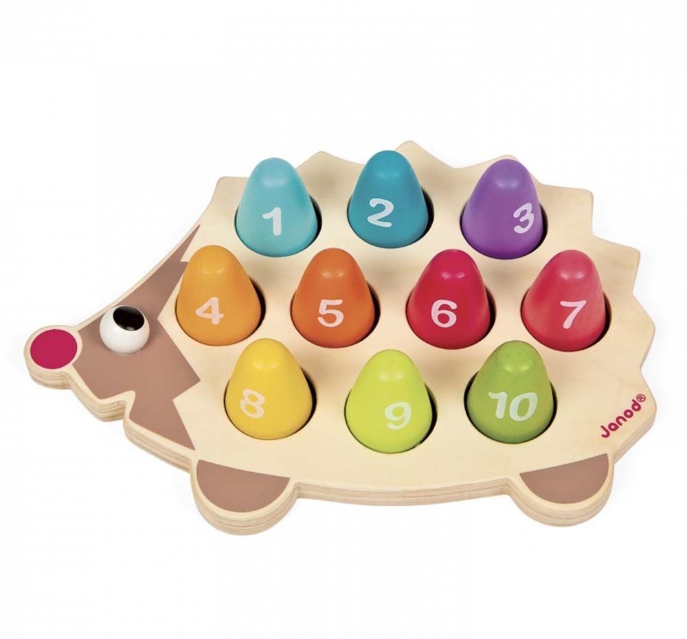 Janod, Дървен таралеж, Научи се да броиш