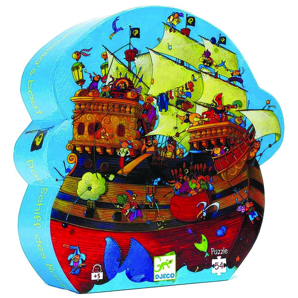 Djeco, Пъзел, Пирати