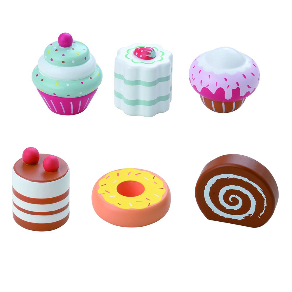 Комплект за игра, Сервиз за кафе за двама, с поднос за сладки