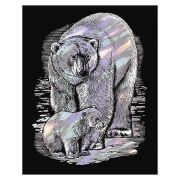 Гравиране на холограмна основа, Полярна мечка