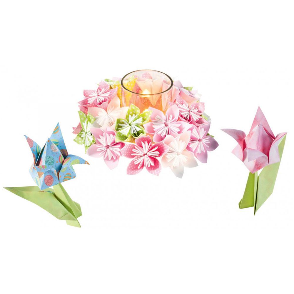 Комплект хартии за изработка на цветя