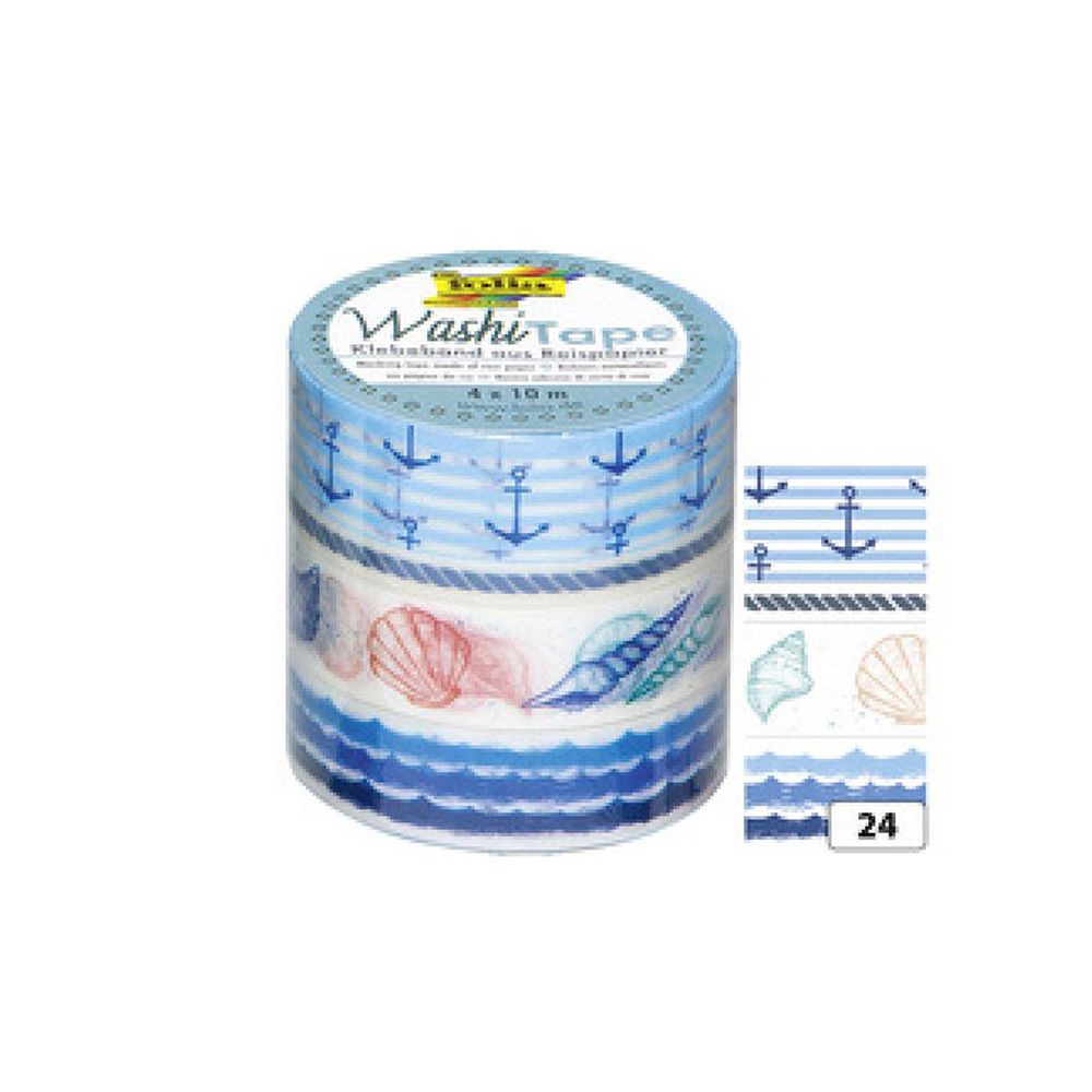 Folia Bringmann, Декоративно тиксо WASHI TAPE, Морски свят