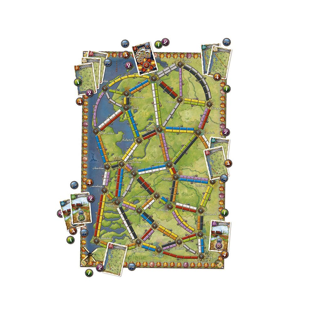Ticket to Ride Nederland, настолна игра